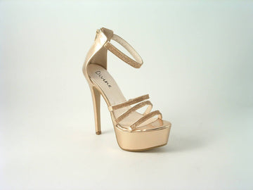 Glitz Shoes Divine Tall Diamante Platform Glitz Shoes